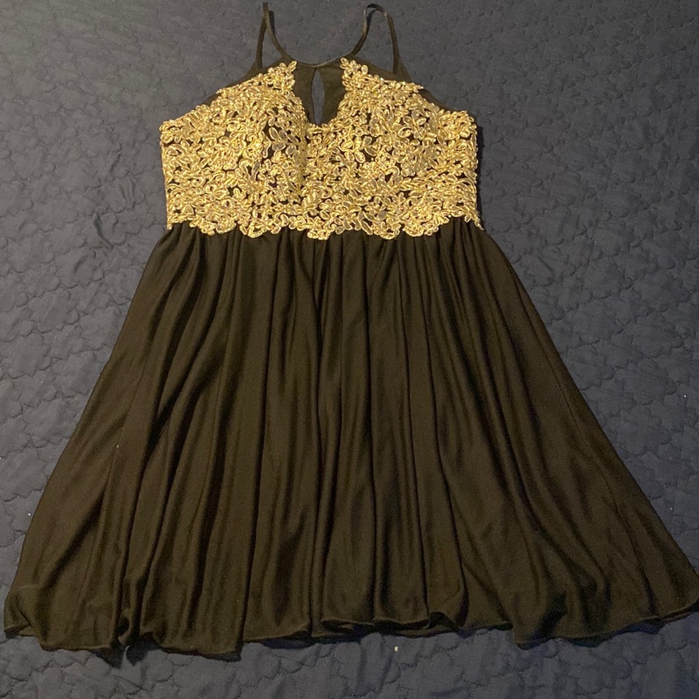 Sequin hearts elegant dress
